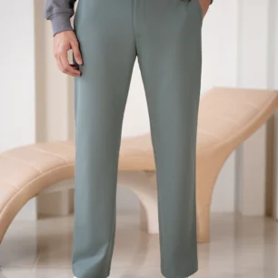 somewhere khaki slim fit stretch formal pants (copy)
